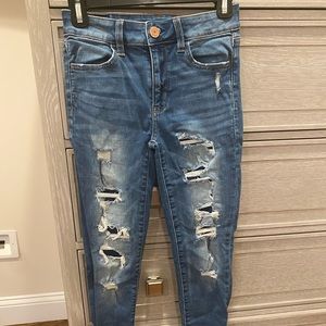 American Eagle hi-rise jegging